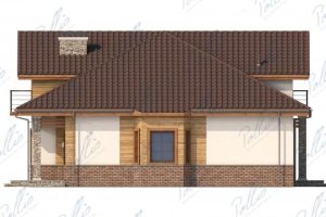 X1A - Projekt domu o powierzchni do 270 m², z poddaszem do adaptacji, 3 sypialniami na parterze i otwartą kuchnią. / 5