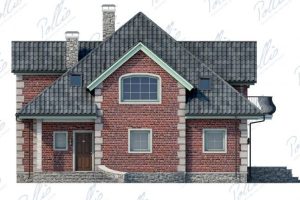 X2 - Projekt domu o pow. do 220 m2 z poddaszem użytkowym, gabinetem, 3 sypialniami i 2 garderobami / 5