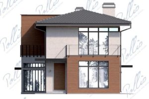 X11 - Projekt domu piętrowego na wąską działkę, z gabinetem, 3 sypialniami i dużą kuchnią. / 5