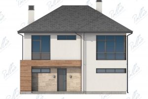 X18 - Projekt domu piętrowego o powierzchni do 150 m², z 3 sypialniami, gabinetem i dużymi oknami. / 5