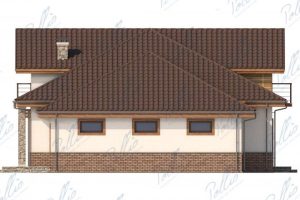 X1A - Projekt domu o powierzchni do 270 m², z poddaszem do adaptacji, 3 sypialniami na parterze i otwartą kuchnią. / 6