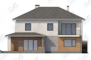X21 - Projekt domu piętrowego o pow. do 300 m², z 3 sypialniami, garażem dwustanowiskowym i piwnicą. / 6