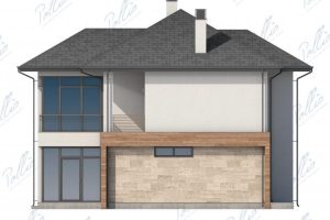 X18 - Projekt domu piętrowego o powierzchni do 150 m², z 3 sypialniami, gabinetem i dużymi oknami. / 6