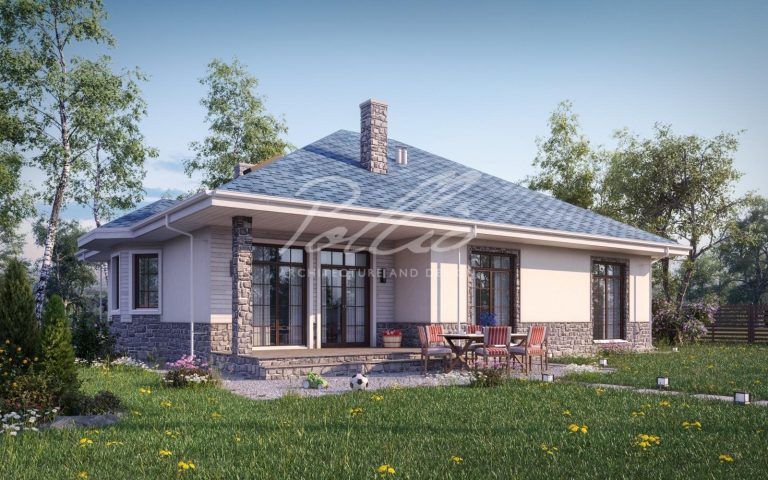 X1B - Projekt domu z poddaszem użytkowym o pow. do 170 m², z 5 pokojami, dużym salonem i wykuszem. / 2