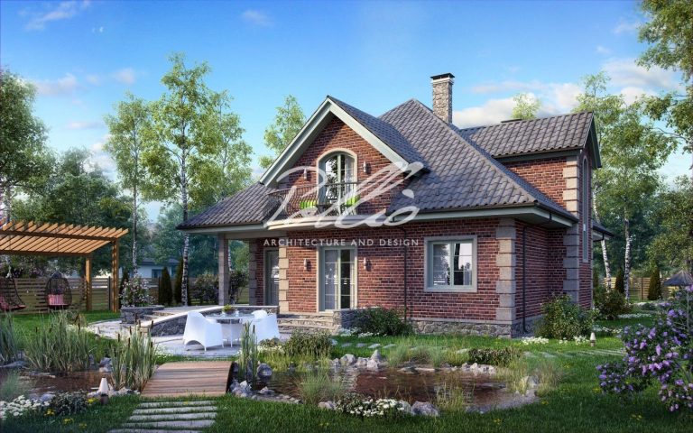 X2 - Projekt domu o pow. do 220 m2 z poddaszem użytkowym, gabinetem, 3 sypialniami i 2 garderobami / 3