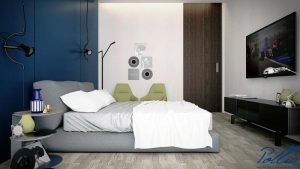 X12 - Projekt domu parterowego o powierzchni 260 m², z garażem, 3 sypialniami i dużym salonem. / 7