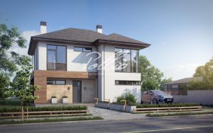 X18 - Projekt domu piętrowego o powierzchni do 150 m², z 3 sypialniami, gabinetem i dużymi oknami. / 2