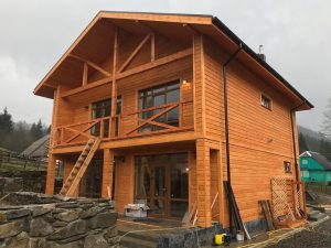 X24 - Projekt domu piętrowego 150 m2 z betonu komórkowego z 5 sypialniami i dużym tarasem / 4