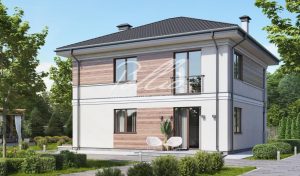 X30 - Projekt domu piętrowego o pow. do 200 m2 z dodatkowym pokojem na parterze / 2