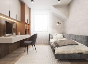 Xb4 - Projekt bliźniaka z garażem jednostanowiskowym i 4 sypialniami w każdym segmencie / 7